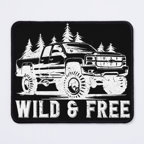 Item preview, 4x4 Off-Road Explorer Pickup - Wild & Free - White designed and sold by RetroNeon.