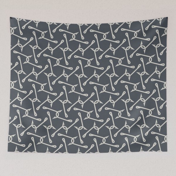 Item preview, Fishing Fish hook Design Print Pattern designed and sold by Kriengsaktalek.