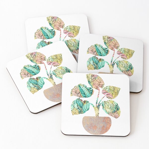 Item preview, Pretty Gilded Plant foliage V4 designed and sold by WallabyJelly.