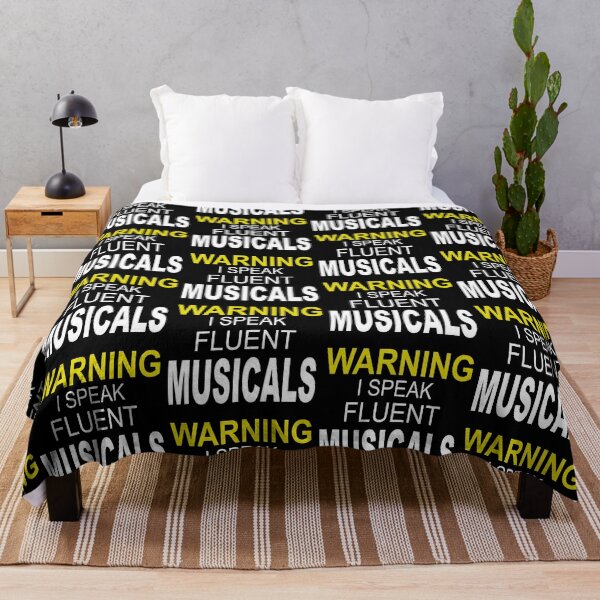 Item preview, Copy of Warning - I speak fluent Musicals - Funny design for Broadway lovers designed and sold by NadyaCC.