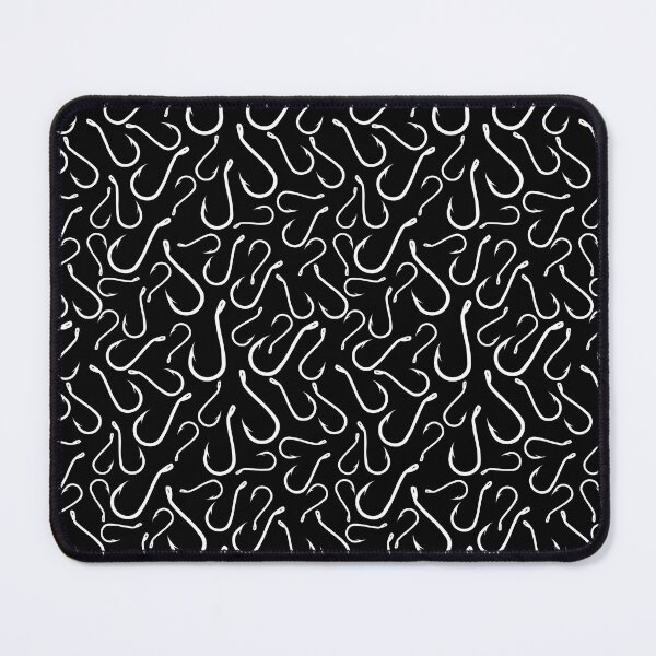Item preview, Fishing Fish hook Black Design Print Pattern designed and sold by Kriengsaktalek.