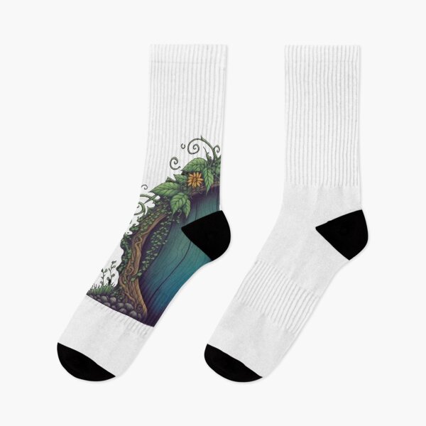 Item preview, the door is overgrown with moss designed and sold by hougafarto.