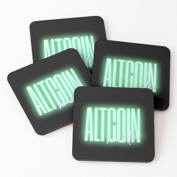 Item preview, Altcoin Master Typography designed and sold by WhitepaperStyle.