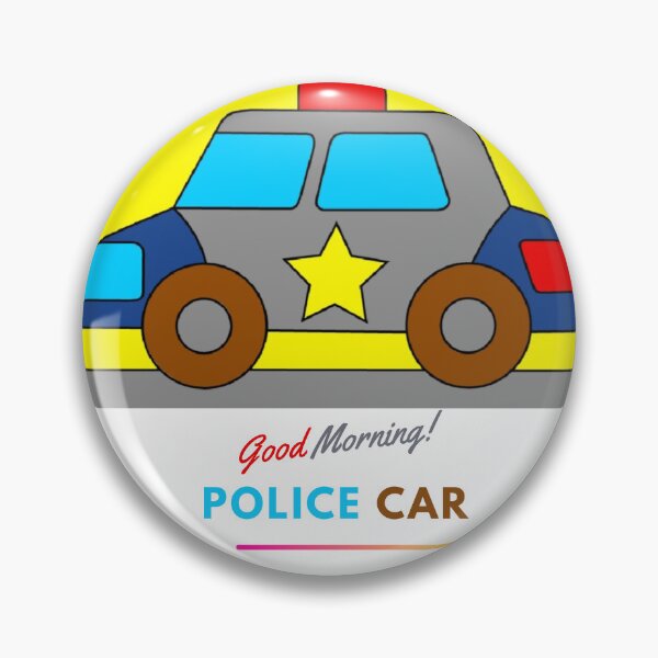 Item preview, Good Morning Police Car designed and sold by Kaiviji.
