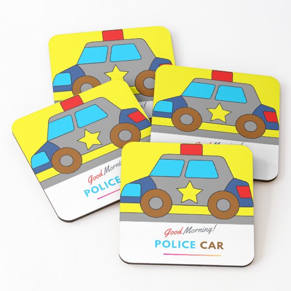 Item preview, Good Morning Police Car designed and sold by Kaiviji.