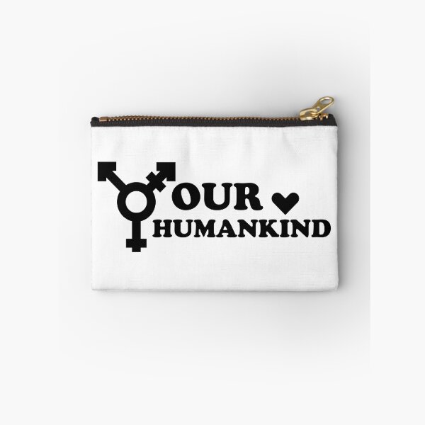 Item preview, no terf  no swerf no gender our humankian black and white designed and sold by MortalRight.