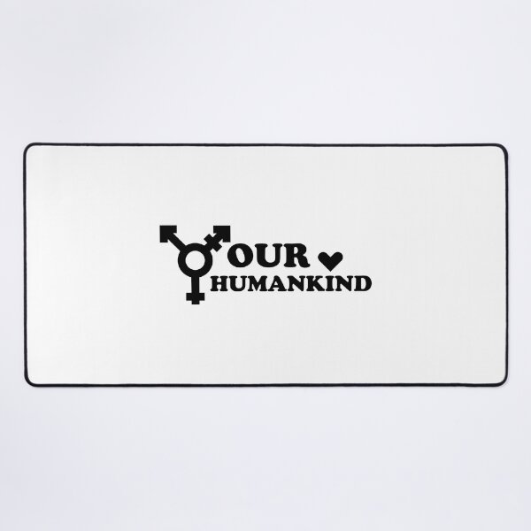 Item preview, no terf  no swerf no gender our humankian black and white designed and sold by MortalRight.