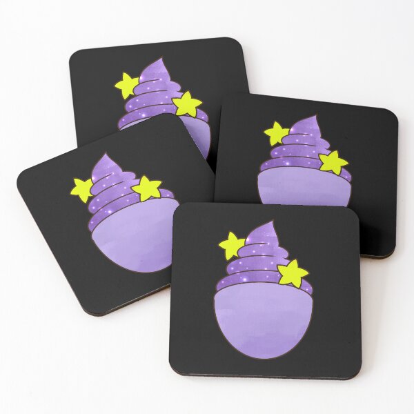 Item preview, Kawaii stars and starry sky sundae fantasy sticker design by DozyJov designed and sold by DozyJov.