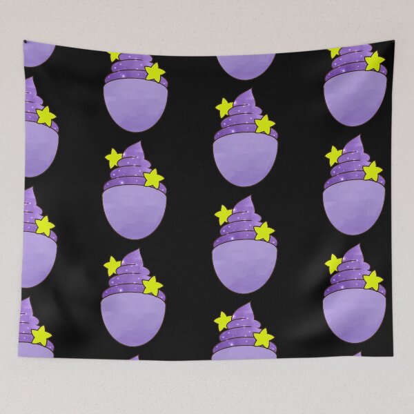 Item preview, Kawaii stars and starry sky sundae fantasy sticker design by DozyJov designed and sold by DozyJov.