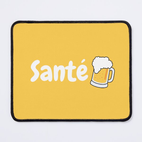 Item preview, Health ! with a glass of beer - Belgian expression for toasting designed and sold by PausePapote.