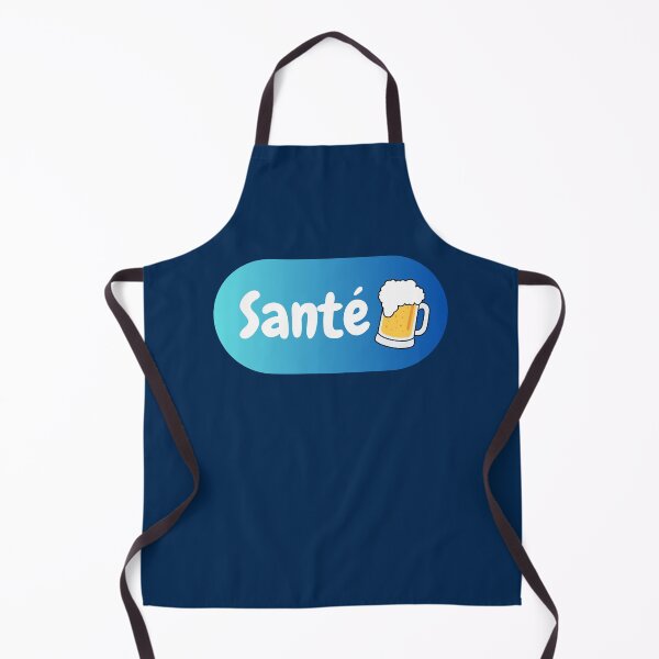 Item preview, Copy of Health! with a glass of beer - Belgian expression for toasting designed and sold by PausePapote.
