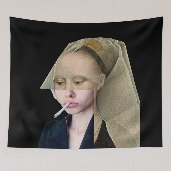 Item preview, Renaissance Art Smoking (Black) designed and sold by Zheap14.