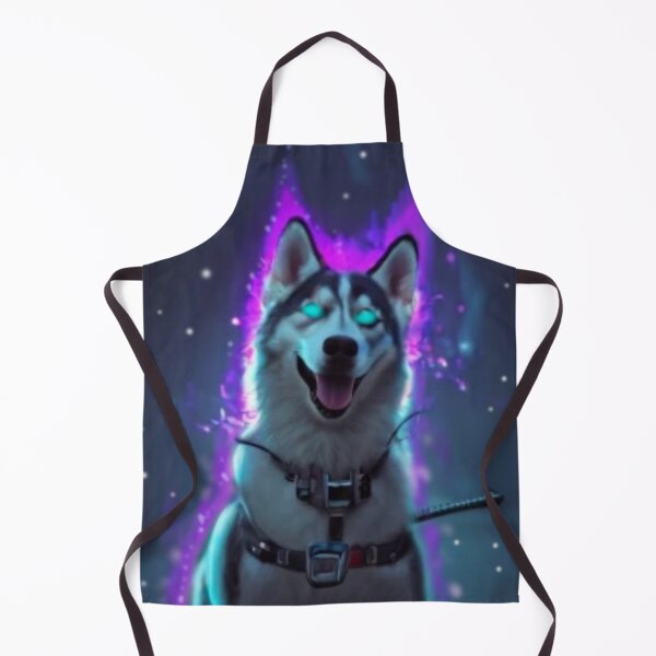 Item preview, cyberpunk siberian husky designed and sold by LilianStrauss.