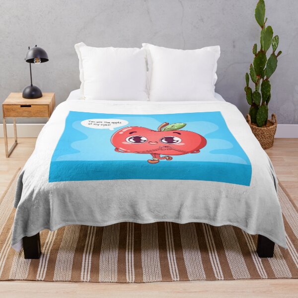 Item preview, Cute Apple Character: Fun and Wholesome Goodness!" designed and sold by hjian8219.