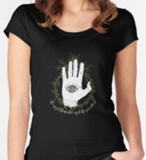 Camiseta entallada de cuello ancho Adam, The Magician - El ciclo de cuervo