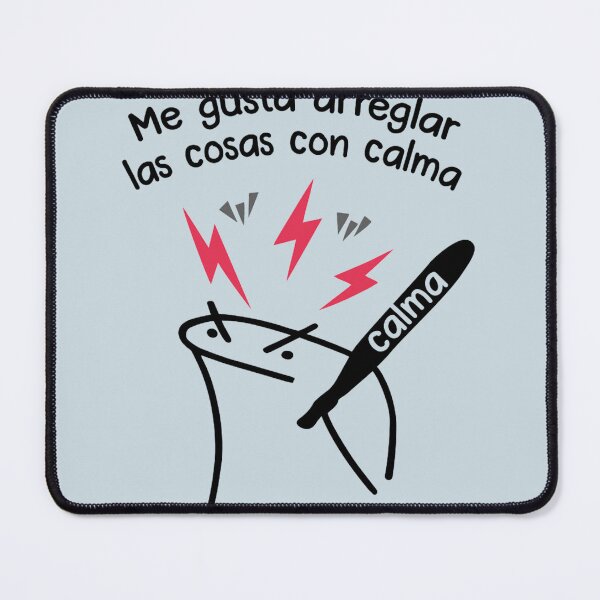 Item preview, Flork con calma meme  designed and sold by Taevionprim.