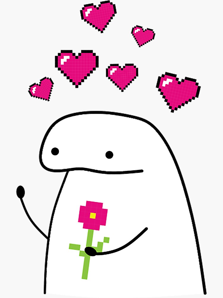 Flork in love meme Sticker for Sale by LatinoPower