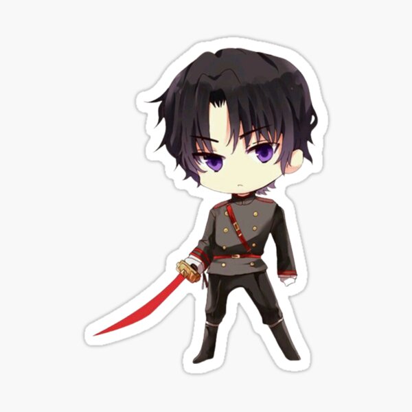 Guren Ichinose Seraph Of the End Anime Sticker for Sale by I Chris