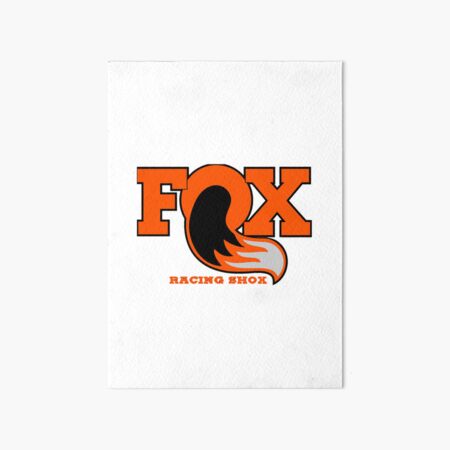 Fox mtb logo | Art Board Print