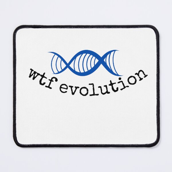 Item preview, wtf evolution t-shirts Black and white sarcastic Quote meme  designed and sold by Mindlimes.