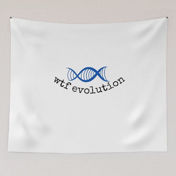 Item preview, wtf evolution t-shirts Black and white sarcastic Quote meme  designed and sold by Mindlimes.