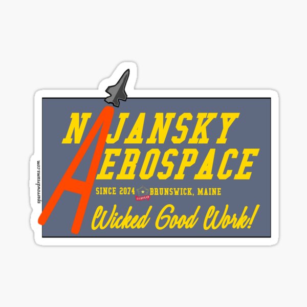 Najansky Aerospace Sticker