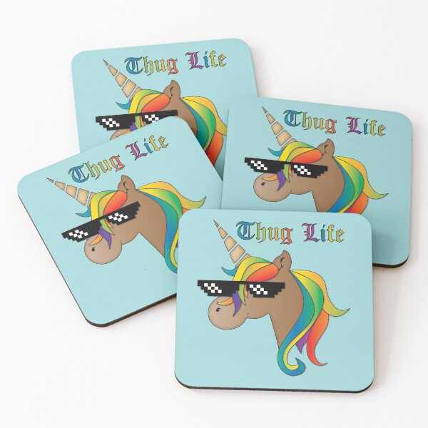 Item preview, Unicorn Thug Life designed and sold by mimogoshopping.