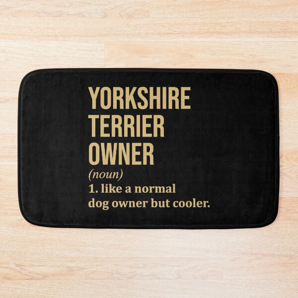 Item preview, Yorkshire Terrier Owner Definition in Gold designed and sold by XCIV.