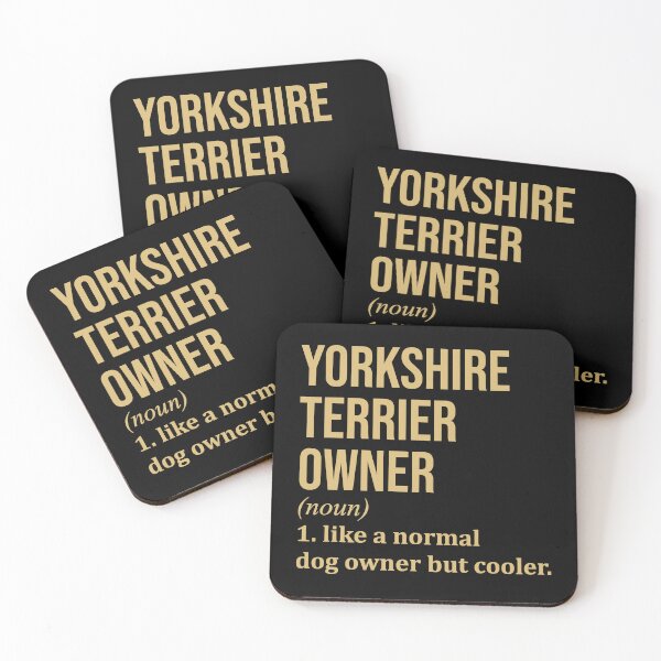 Item preview, Yorkshire Terrier Owner Definition in Gold designed and sold by XCIV.