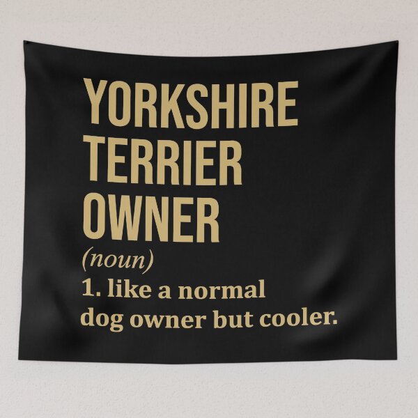 Item preview, Yorkshire Terrier Owner Definition in Gold designed and sold by XCIV.