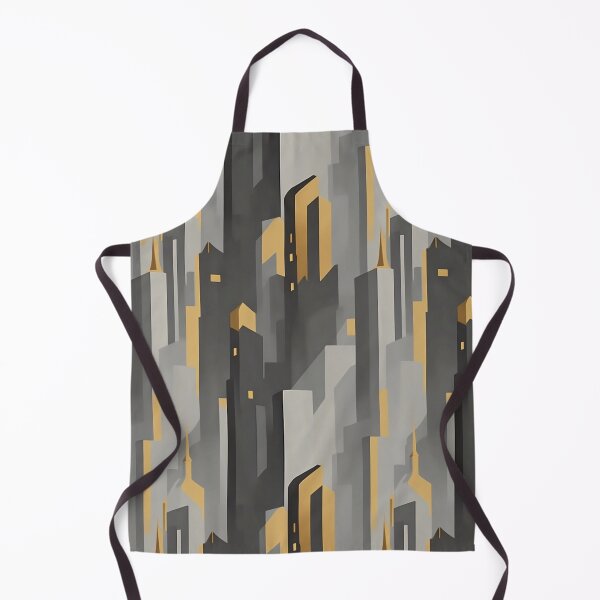 Item preview, Gouache Painting Art Deco City Art Print designed and sold by tsurugidesigns.