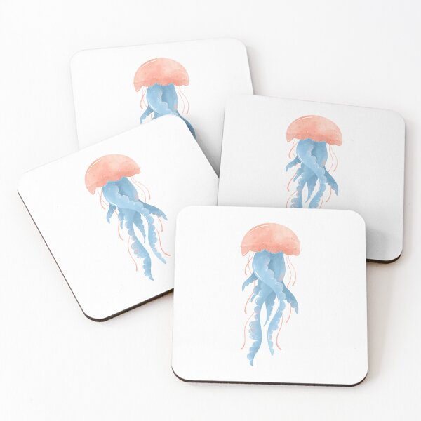 Item preview, Cartoon jellyfish designed and sold by OllyKo.