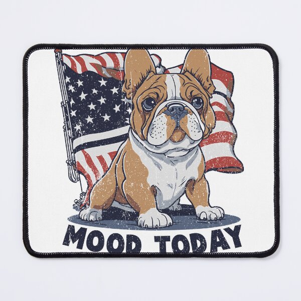 Item preview, Print Design Mood Today French Bulldog Puppy designed and sold by dakaseli.