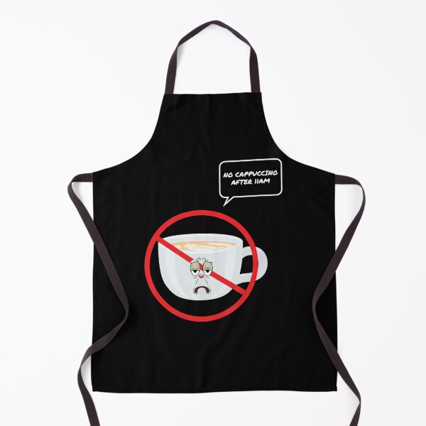 Item preview, No Cappuccino After 11am Coffee Italy designed and sold by MooonTees.