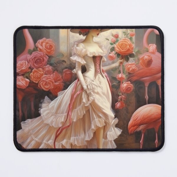 Item preview, La donna con le rose | Quadro  designed and sold by Cris888.