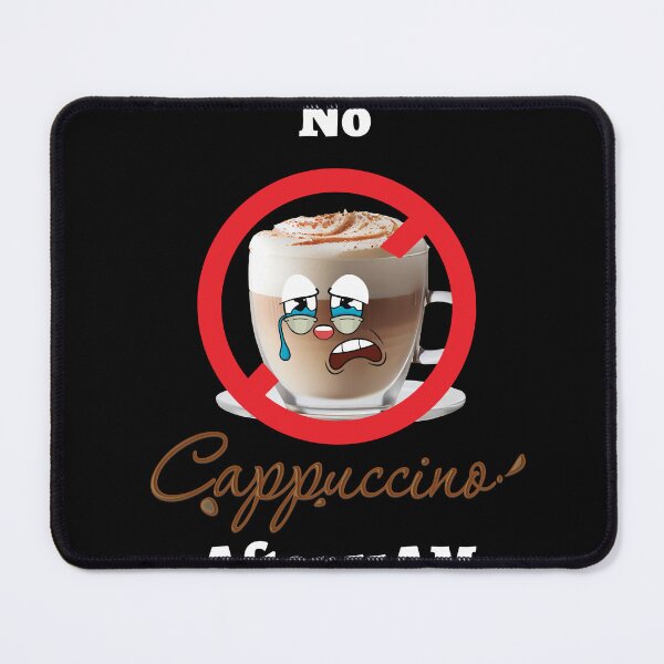 Item preview, No Cappuccino After 11am Coffee Italy designed and sold by MooonTees.