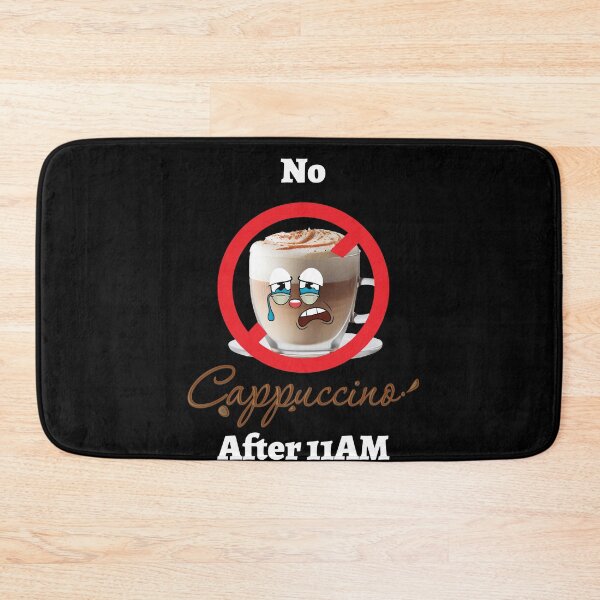 Item preview, No Cappuccino After 11am Coffee Italy designed and sold by MooonTees.