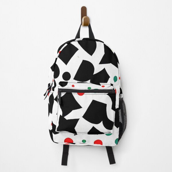 Item preview, Fantasy Pattern of Black Spots and Red and Green Circles! designed and sold by Giulivo Store Graphic.