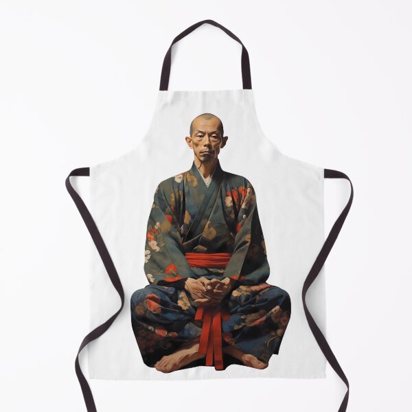 Item preview, A Japanese man in traditional kimono, exuding elegance designed and sold by BogatyrovaOlena.