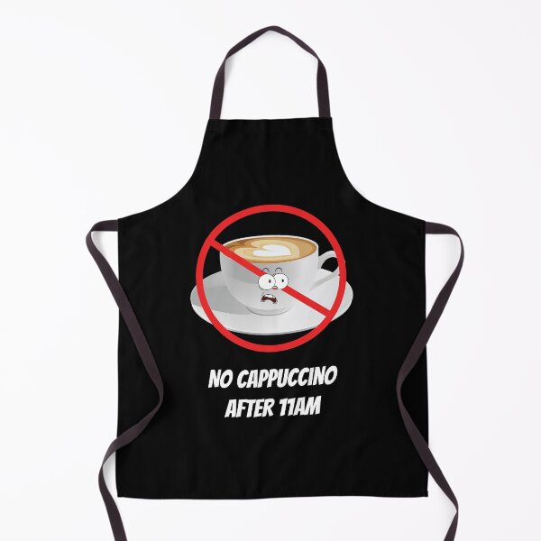 Item preview, No Cappuccino After 11am Coffee Italy designed and sold by MooonTees.