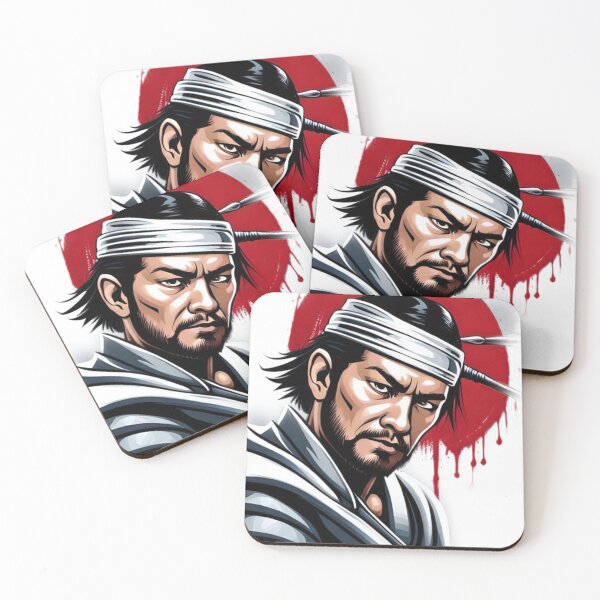 Item preview, Samurai Warrior - Japanese Art Print on Redbubble designed and sold by Pixtraitstudios.
