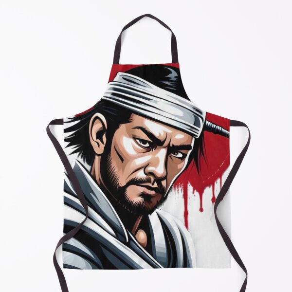 Item preview, Samurai Warrior - Japanese Art Print on Redbubble designed and sold by Pixtraitstudios.