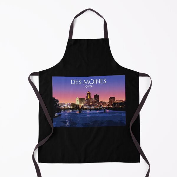 Item preview, Des Moines, Iowa, USA, Print designed and sold by summattodraw.