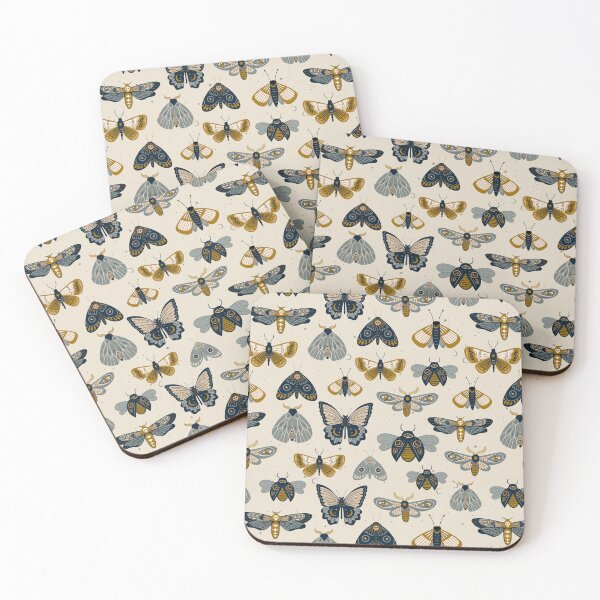 Item preview, Moth Pattern designed and sold by EmLosin.