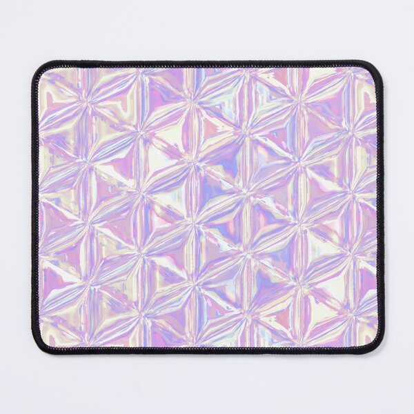 Item preview, Pale Iridescent Futuristic Y2K Quilted Shiny Texture designed and sold by sarahmutter.