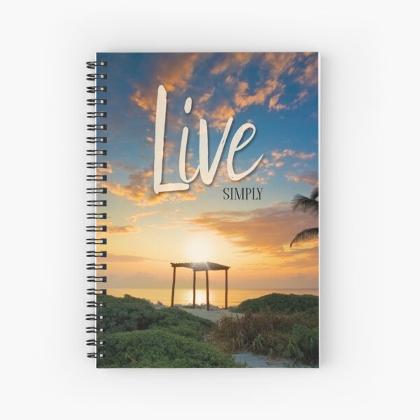 Live Laugh Love - Give Back to Nature Spiral Notebook