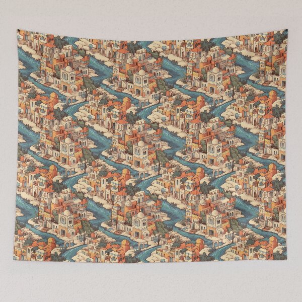 Item preview, Old Town Arabian Day 5/6 designed and sold by ArtCastGallery.