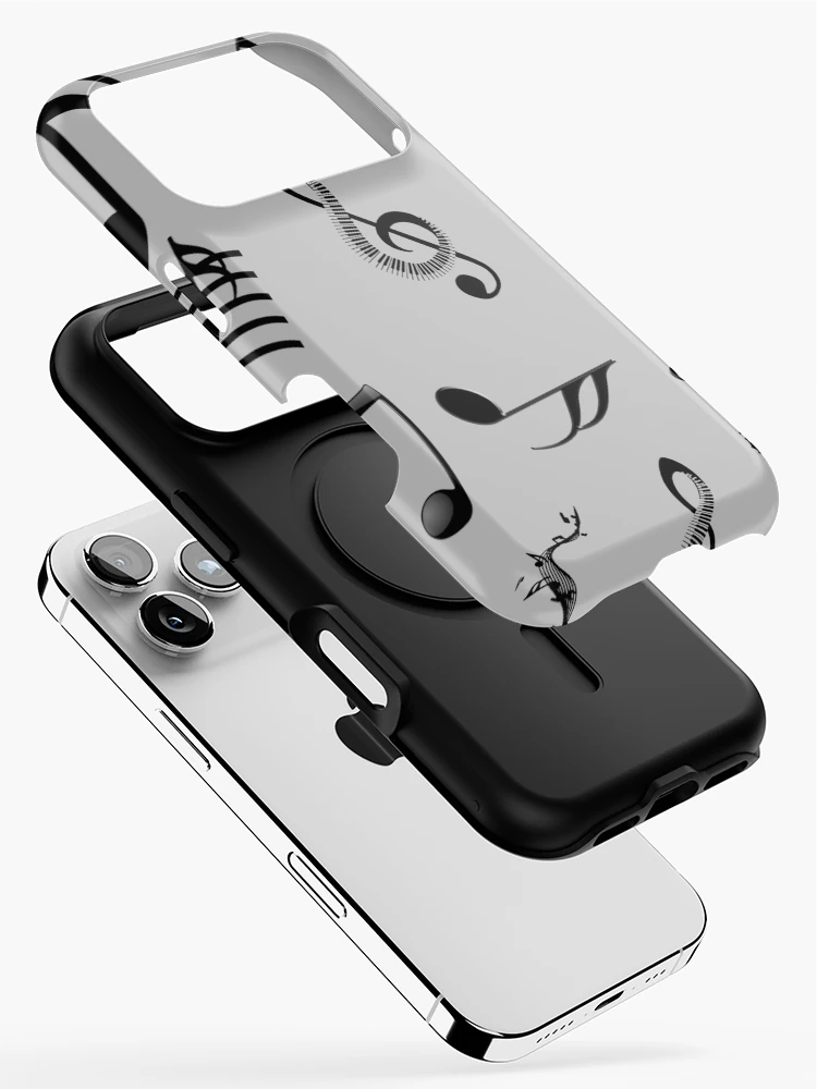 Thumbnail 2 of 4, iPhone Case, Musical Notes designed and sold by Rell1970.