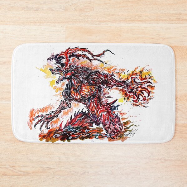 Item preview, Final Fantasy XVI Ifrit Square Enix Painting designed and sold by Inkhov Art.