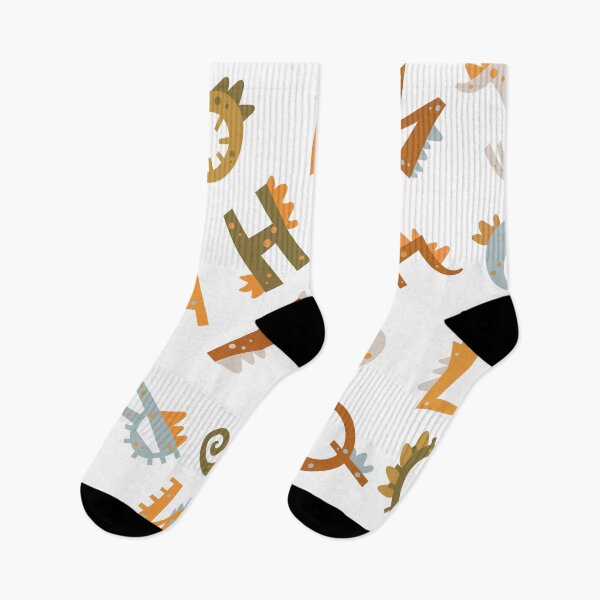Item preview, vector seamless pattern with letters dinosaurs, pattern with tools designed and sold by SabinArt.